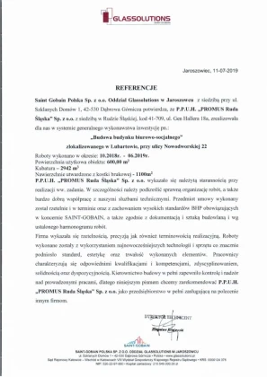 07.19 Saint Gobain LUBARTÓW