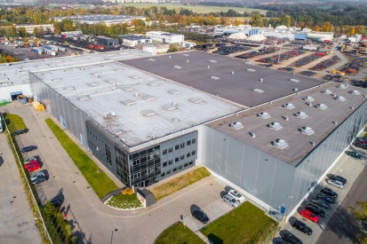 NMC Zabrze - <a href="https://www.promus.com.pl/en/offer/general-contracting/design-and-construction-steel-halls">Warehouse hall</a>