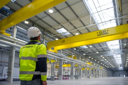 Delta Trans Logistik - Production and warehouse hall