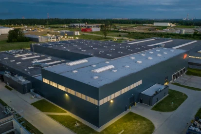 PGB Polska - <a href="https://www.promus.com.pl/en/offer/general-contracting/design-and-construction-steel-halls">Warehouse hall</a>
