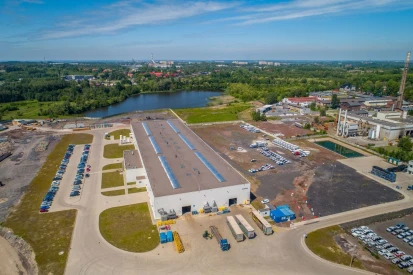 Delta Trans Logistik - Hala produkcyjno - magazynowa wraz z budynkiem biurowo - socjalnym