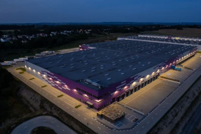 DLINVEST - <a href="https://www.promus.com.pl/en/offer/general-contracting/design-and-construction-steel-halls">Warehouse hall</a>
