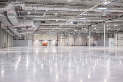 Heraeus - Warehouse and production hall