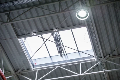 NMC Zabrze - <a href="https://www.promus.com.pl/en/offer/general-contracting/design-and-construction-steel-halls">Warehouse hall</a>