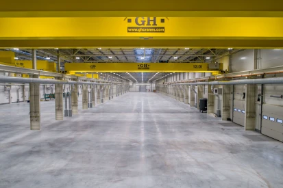 Delta Trans Logistik - Production and warehouse hall