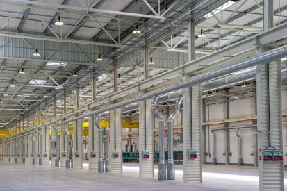 Delta Trans Logistik - Production and warehouse hall