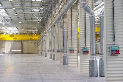 Delta Trans Logistik - Production and warehouse hall