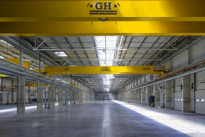 Delta Trans Logistik - Production and warehouse hall