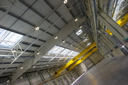 Delta Trans Logistik - Production and warehouse hall