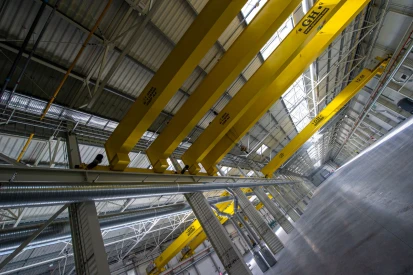 Delta Trans Logistik - Production and warehouse hall