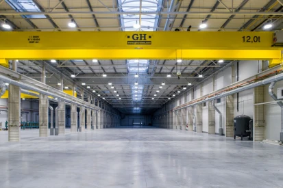 Delta Trans Logistik - Production and warehouse hall