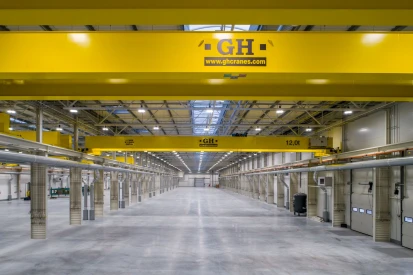 Delta Trans Logistik - Production and warehouse hall