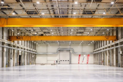 Grupa Delta Trans - Hala produkcyjno - magazynowa