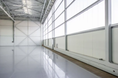 General Aviation - Hangar serwisowy do obsługi samolotów kodu A, B, C, a także śmigłowców.