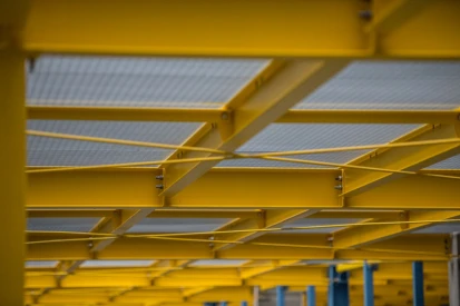 Polcar - Four-storey <a href="https://www.promus.com.pl/en/offer/general-contracting/design-and-construction-steel-halls">warehouse hall</a>