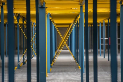 Polcar - Four-storey <a href="https://www.promus.com.pl/en/offer/general-contracting/design-and-construction-steel-halls">warehouse hall</a>